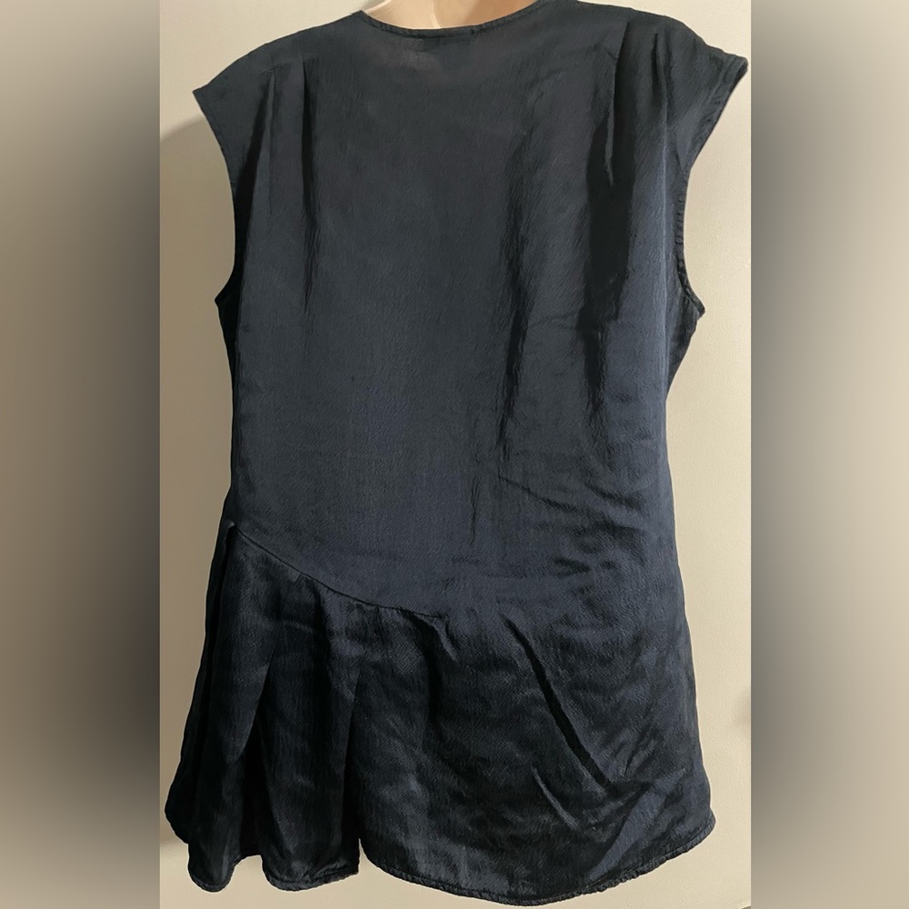 Feral Childe Women’s Cap Sleeve silk top Sz.XL - Picture 2 of 4